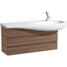 Раковина-столешница LAUFEN IL BAGNO ALESSI ONE 120x50 полочка слева 8.1497.4.400.104.1