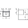 Тумба под раковину LAUFEN PRO S 57x45 4.8337.2.096.463.1